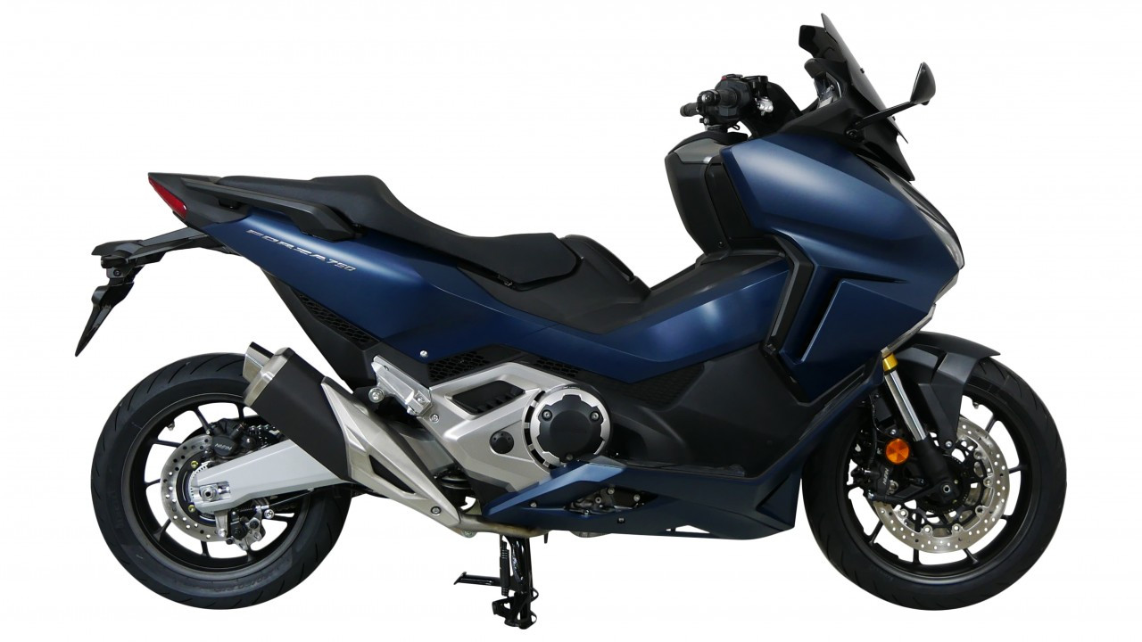 Szyba motocyklowa MRA HONDA NSS 750 FORZA 2021-2024, forma SP, czarna