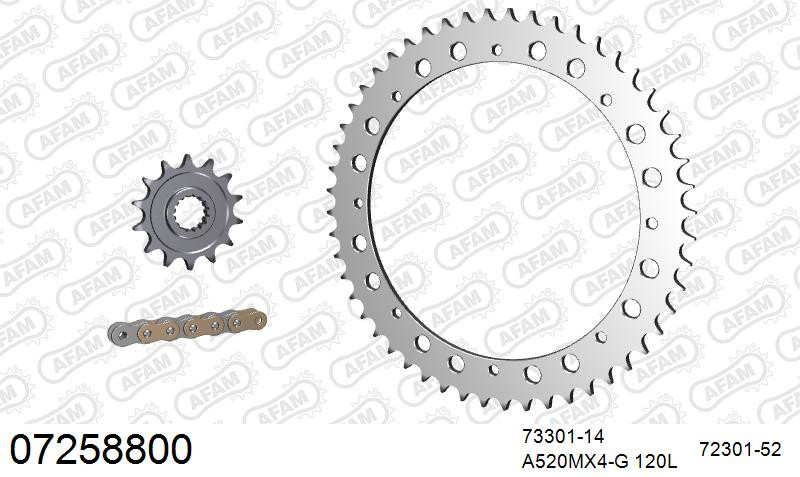 Zestaw napędowy AFAM do KTM MC 495