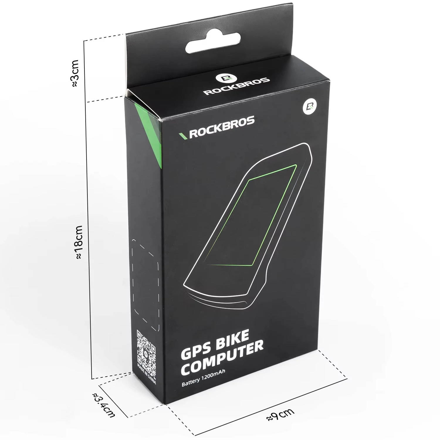 Licznik komputer rowerowy z GPS ANT+ IPX6 BLUETOOTH Rockbros M1 PRO