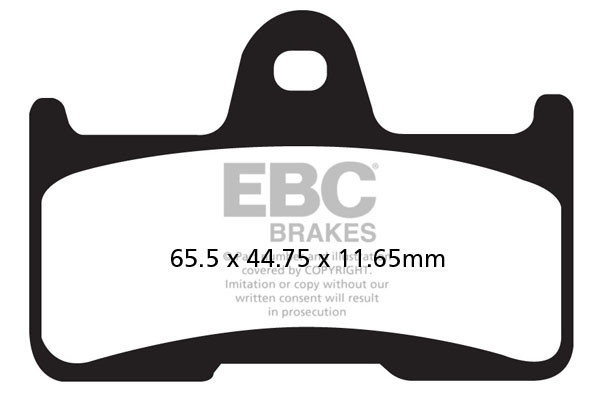 EBC Brakes Klocki hamulcowe EBC FA344TT (kpl. na 1 tarcze)
