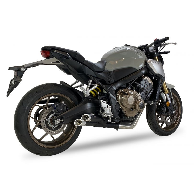 Tłumik IXIL HONDA CBR 650 R 21-23 (RH01) typ L3XB (waga: 3000g, długość: 370 mm., materiał: Inox AISI304, kolor: Anodized alumin