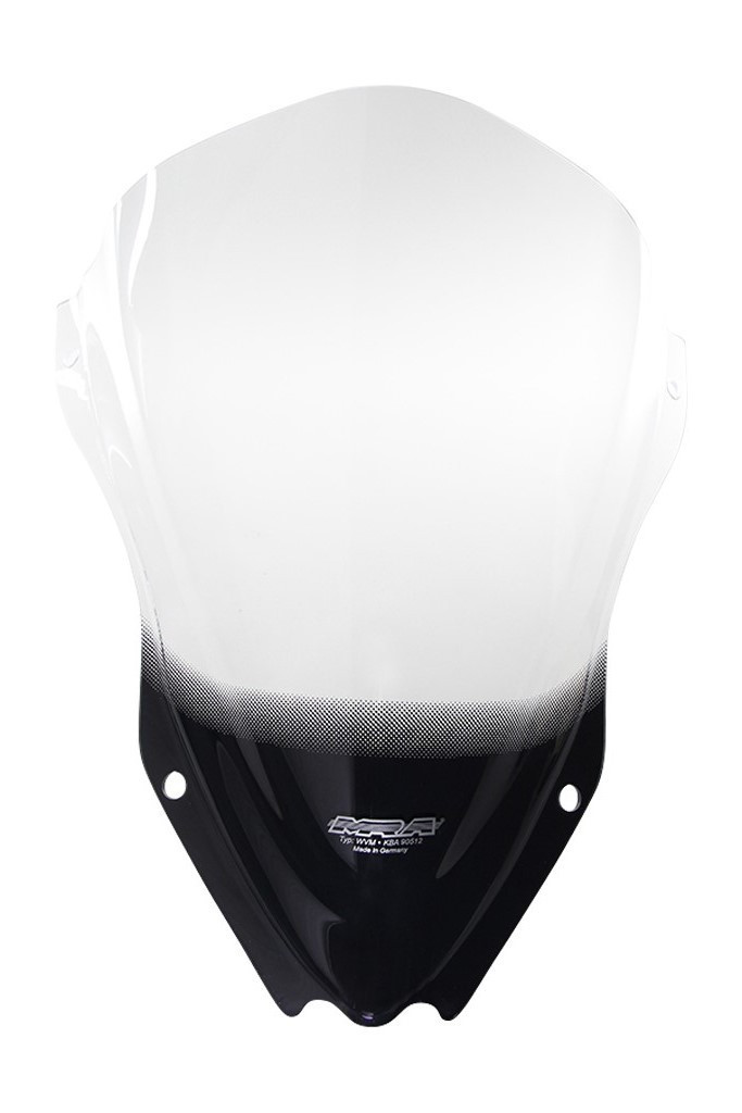 Szyba motocyklowa MRA KAWASAKI ZX 10 R ZXT00S 2016-2020, forma R, bezbarwna