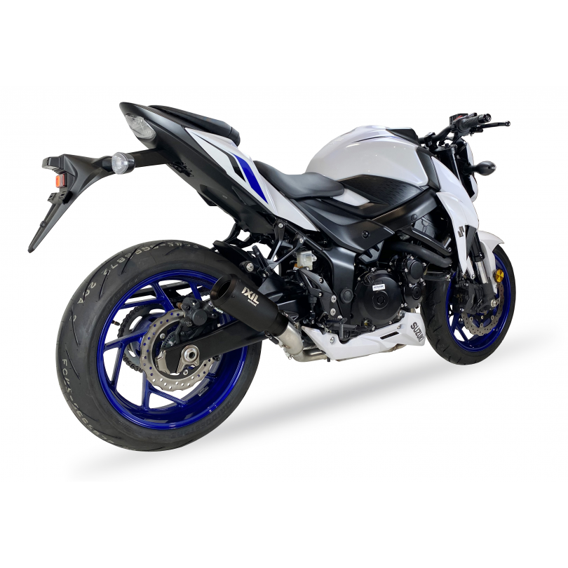 Tłumik IXIL SUZUKI GSR 750 11-16 (C5) typ RB (waga: 900g, długość: 230 mm., materiał: Inox AISI304, kolor: Black painted) SLIP O