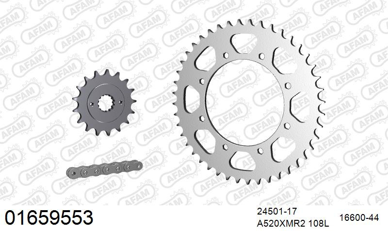 Zestaw napędowy AFAM do KAWASAKI KLE 500 B1P,B6F,B7F