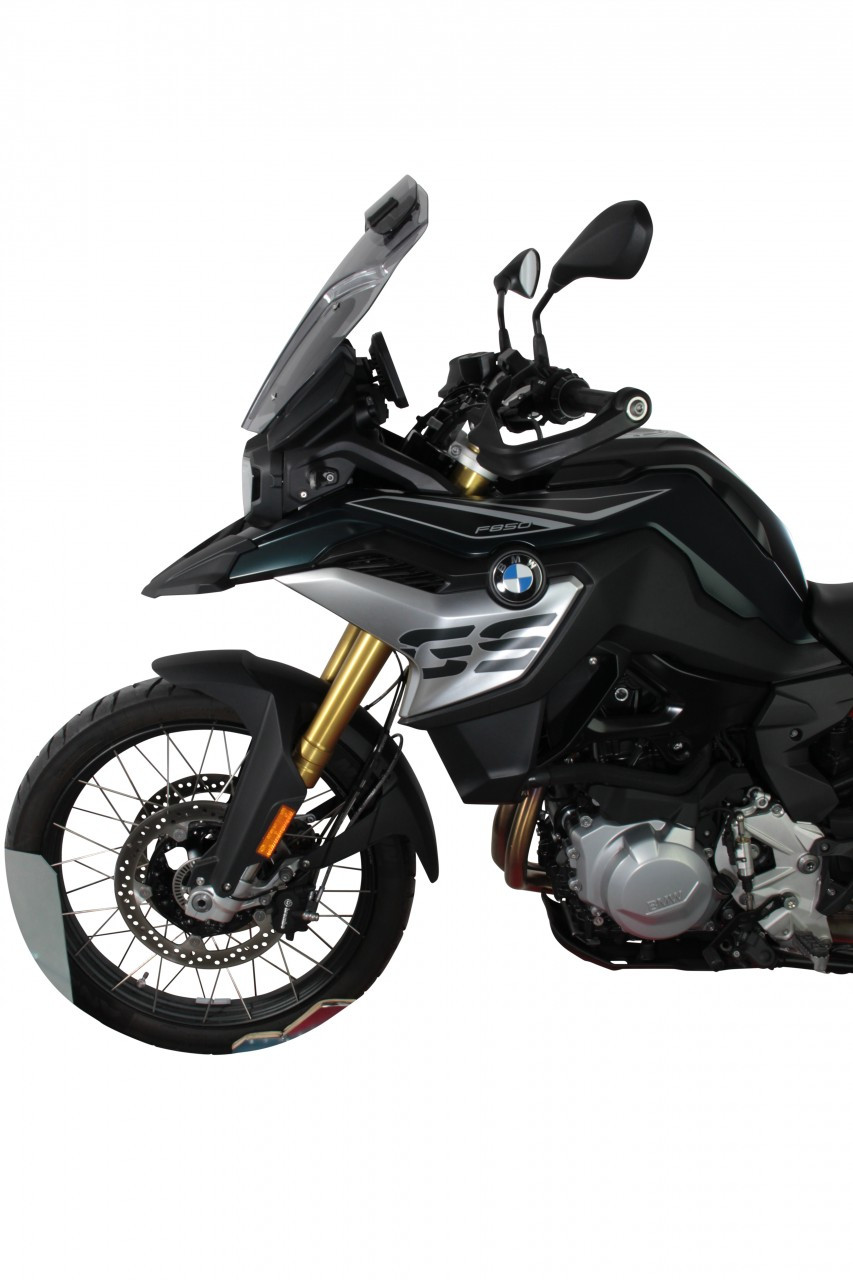 Szyba motocyklowa MRA BMW F 850 GS K81 2018-2020, forma VTM, przyciemniana