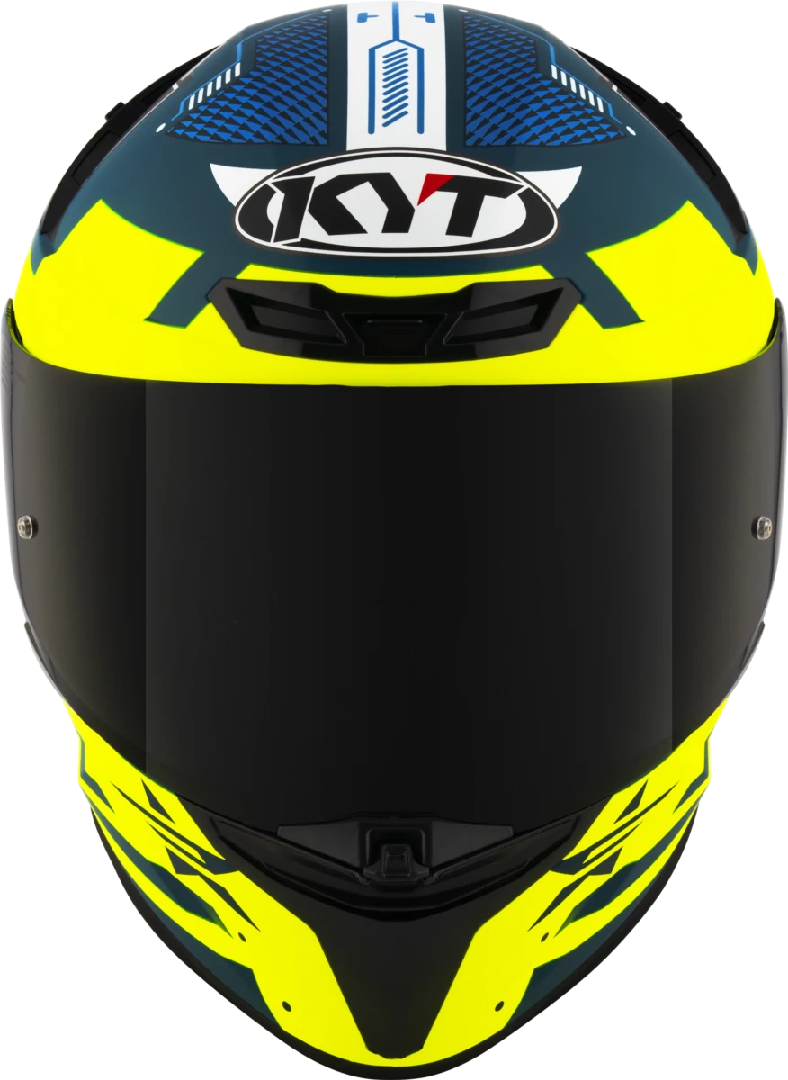 Kask motocyklowy KYT TT-REVO FUSELAGE MATT Żółty