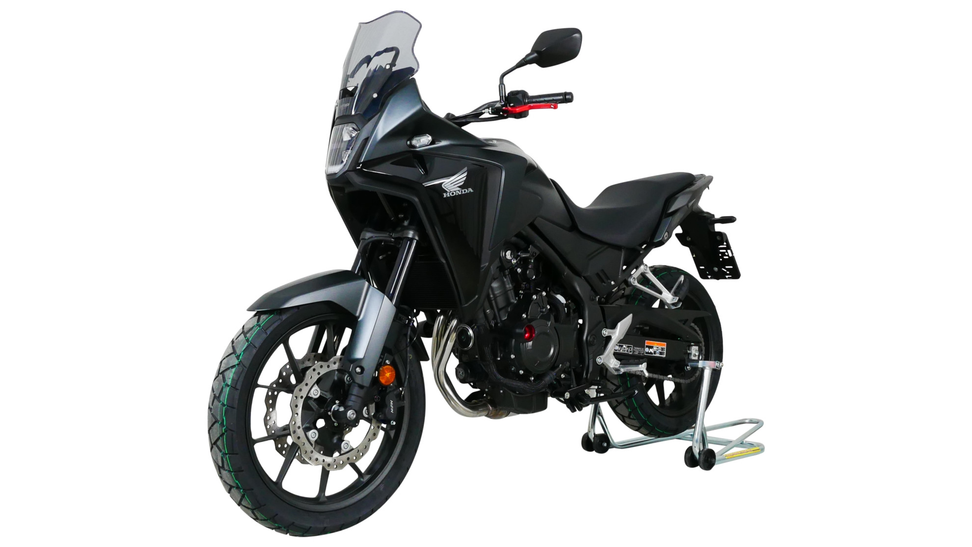 Szyba motocyklowa MRA HONDA NX 500 2024-, forma SP, przyciemniana