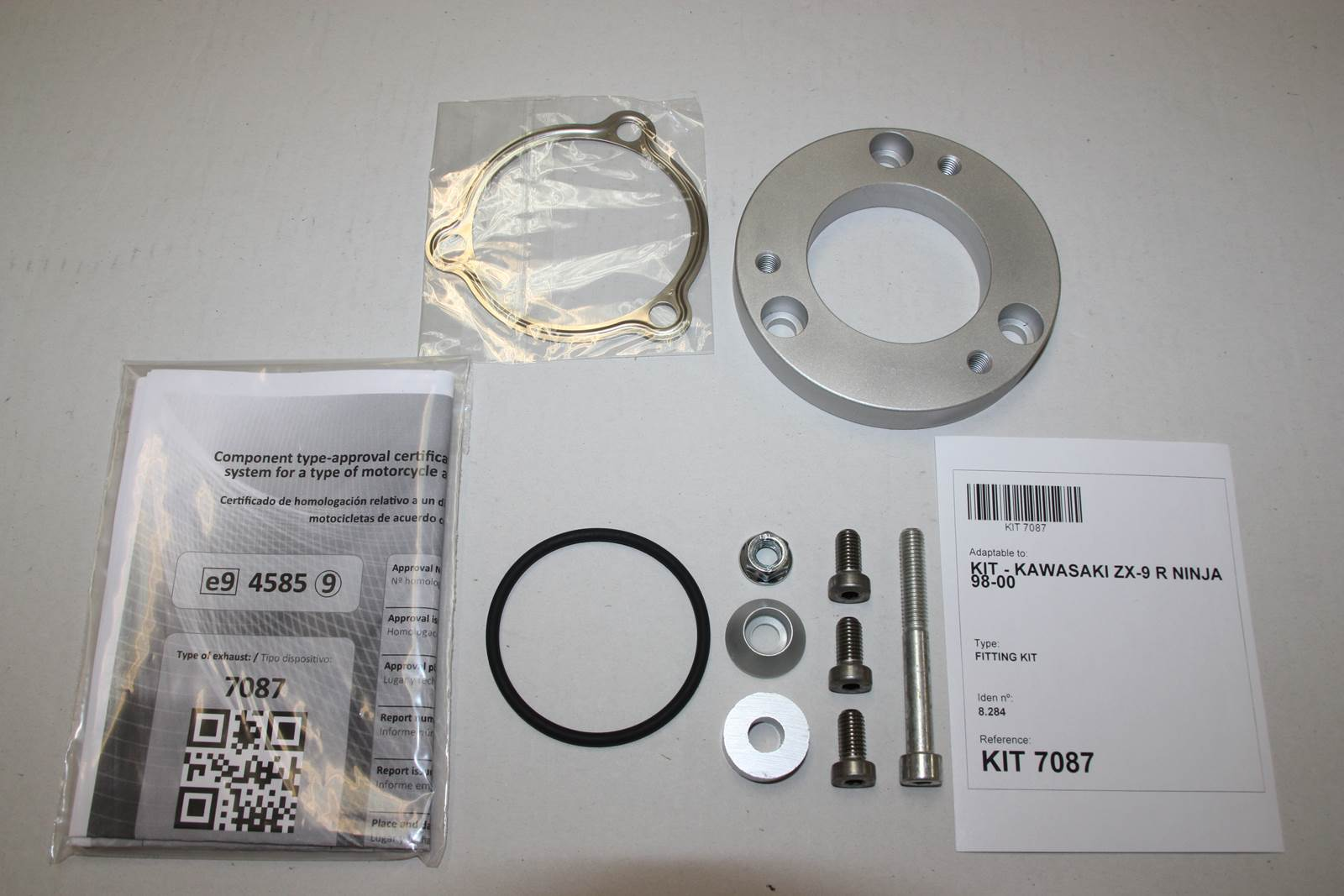 Tłumik IXIL KAWASAKI ZX-9 R NINJA 98-01 (ZX900C) typ SOVE (waga: 3000g, długość: 423 mm., materiał: Inox AISI304, kolor: Black p