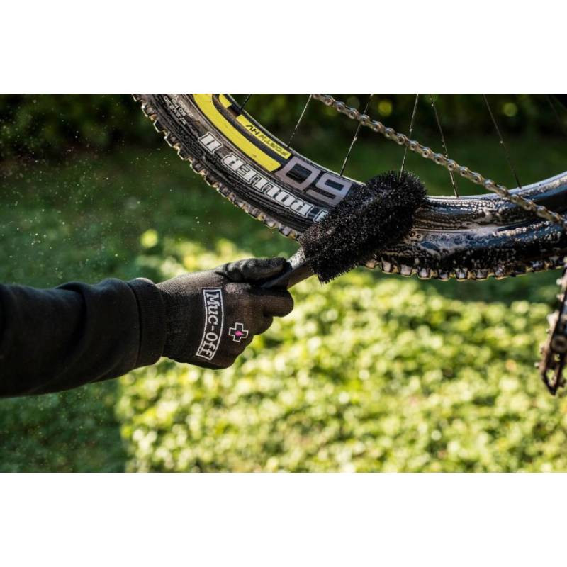 Szczotka do roweru / motocykla idealna do mycia kół, zawieszenia, czarna MUC-OFF