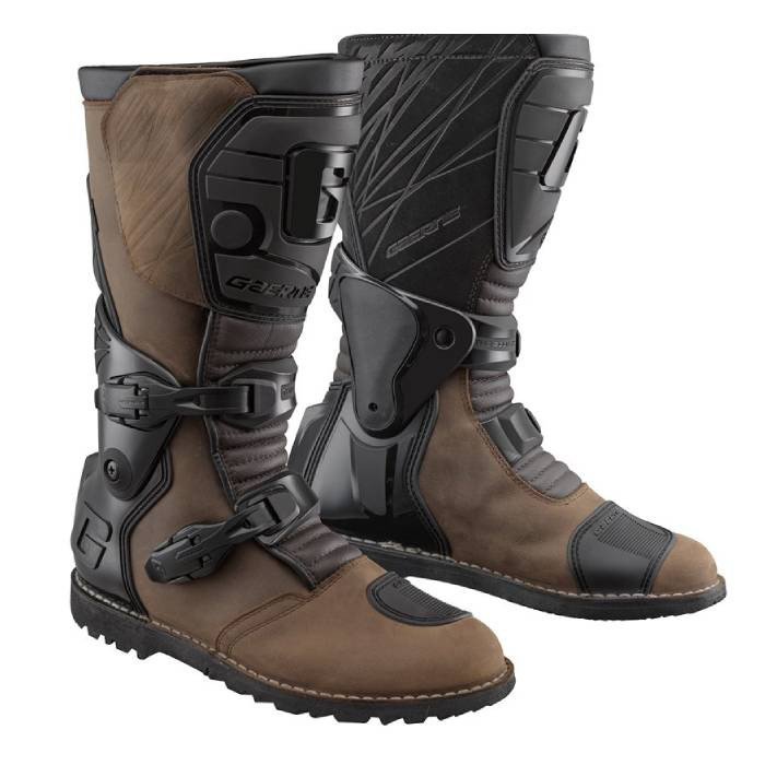 Buty motocyklowe GAERNE G-DAKAR GORE-TEX Turystyczne/ Enduro brązowe