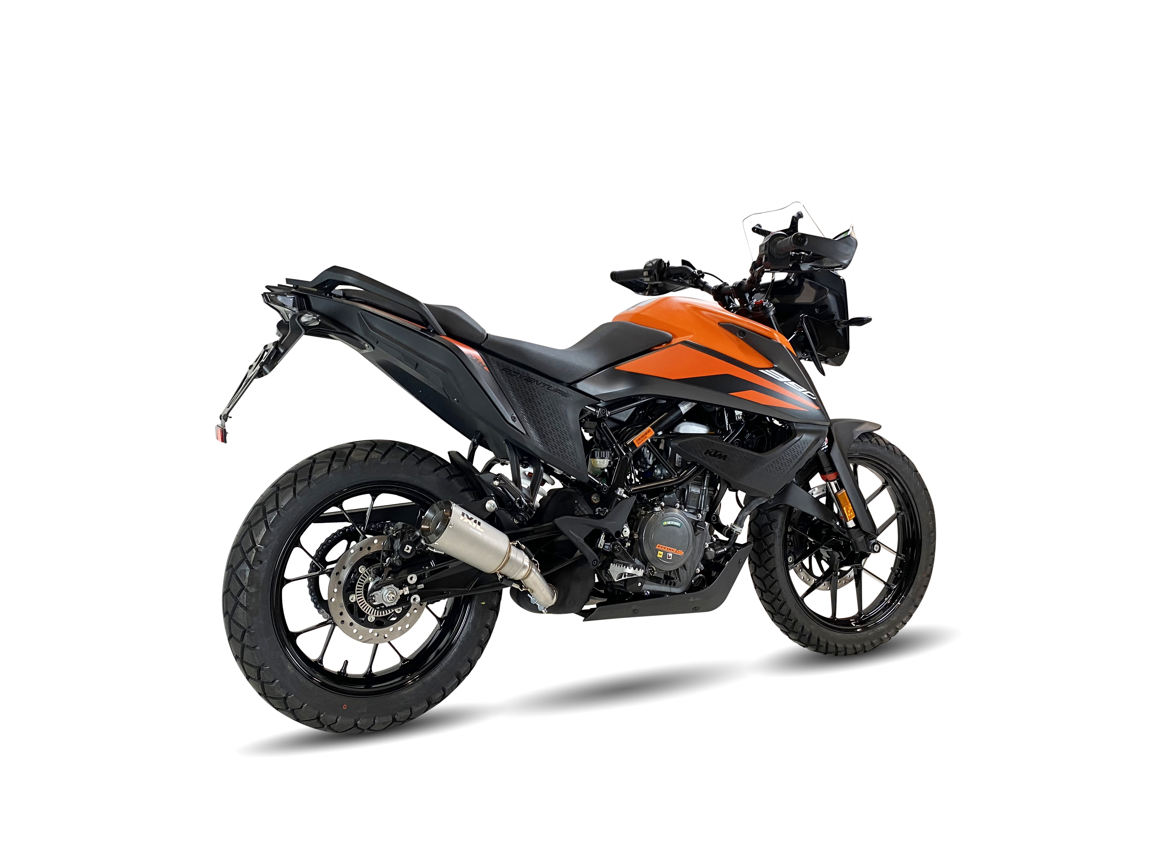 Tłumik IXIL KTM 390 ADVENTURE 20-22 (KTM IS ADVENTURE) typ RC (waga: 800g, długość: 230 mm., materiał: Inox AISI304, kolor: Brig