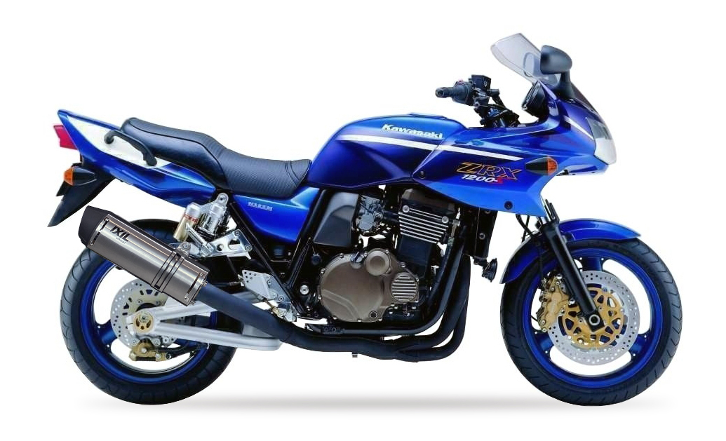 Tłumik IXIL KAWASAKI ZRX 1200 S - R 01-07 (ZRT20A) typ SOVE (waga: 3000g, długość: 423 mm., materiał: Inox AISI304, kolor: Black