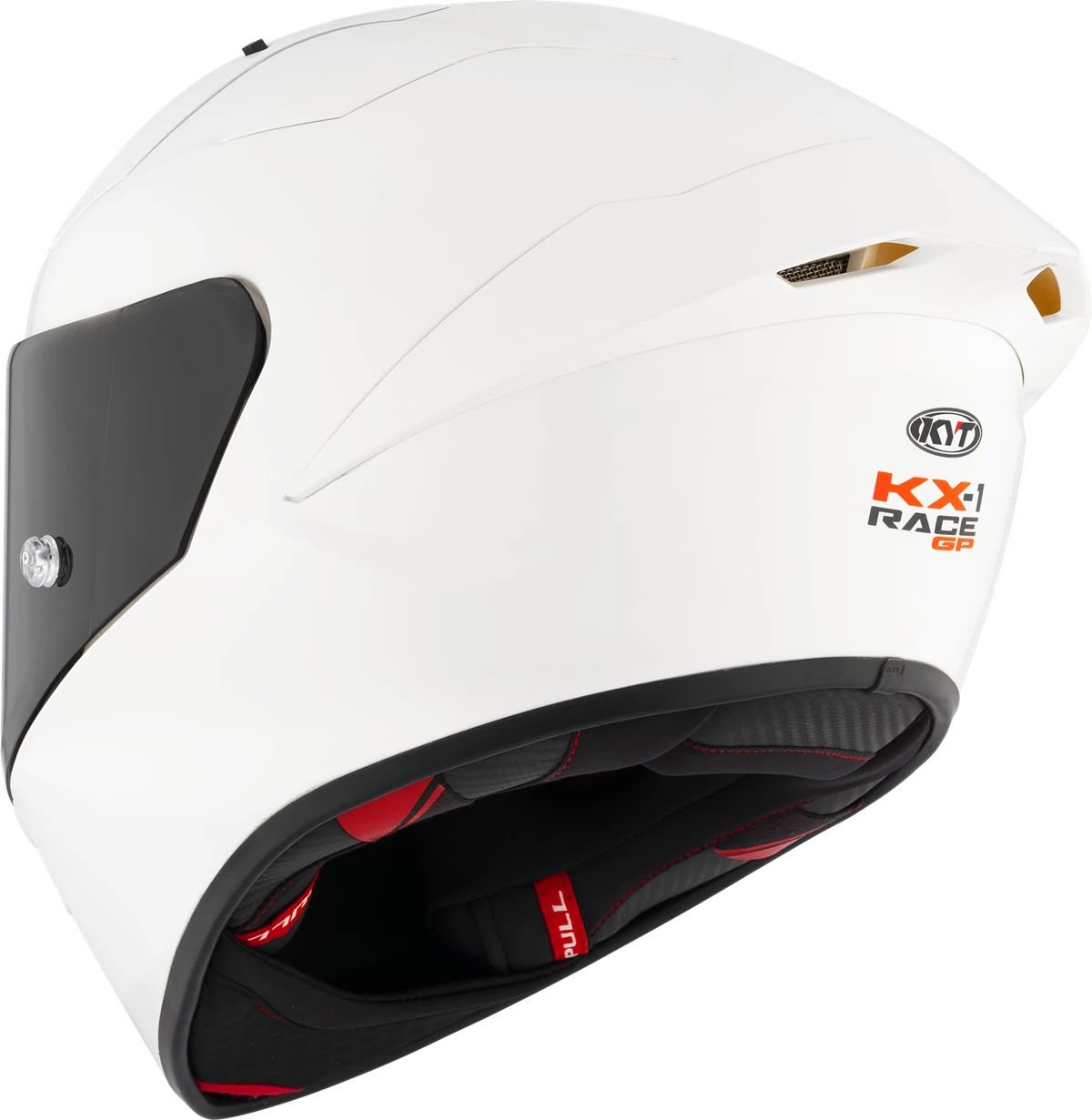 Kask motocyklowy KX-1 RACE GP BIAŁY E06-FIM