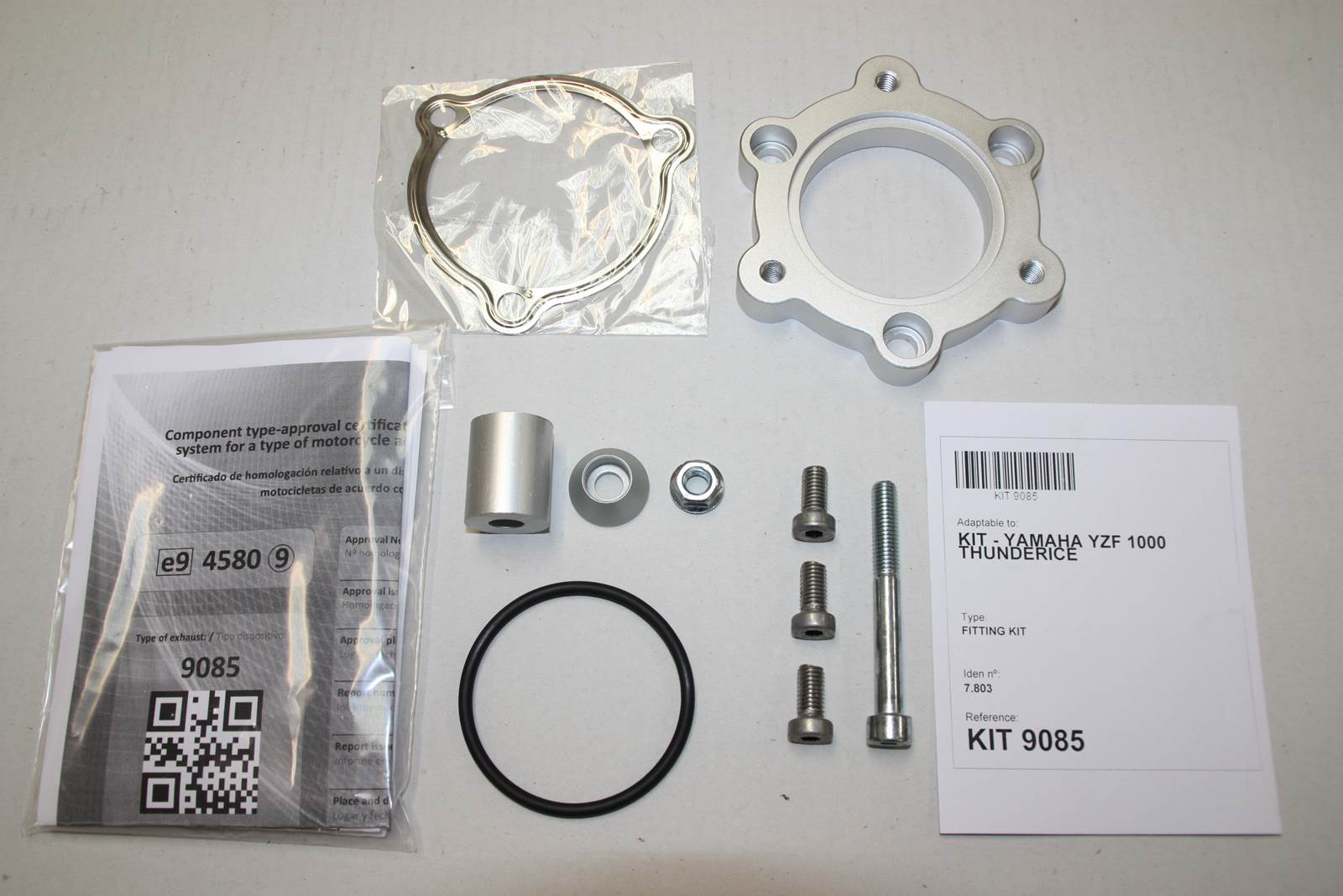 Tłumik IXIL YAMAHA YZF 1000 THUNDERICE (45V) typ SOVE (waga: 3000g, długość: 423 mm., materiał: Inox AISI304, kolor: Black paint
