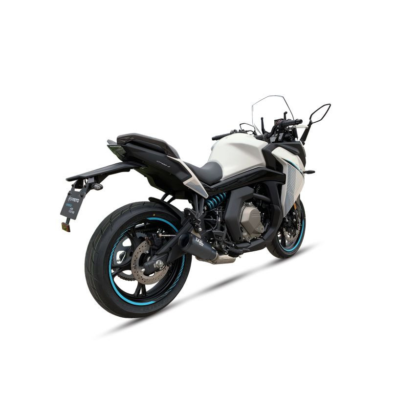 Tłumik IXIL CFMOTO 650 GT (CF650-8 CF650-8F) typ RB (waga: 900g, długość: 230 mm., materiał: Inox AISI304, kolor: Black painted)