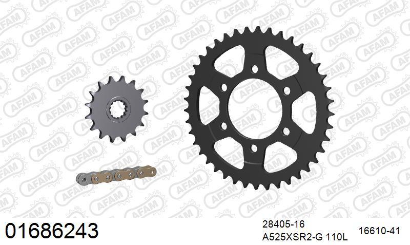 Zestaw napędowy AFAM do KAWASAKI Ninja ZX 9 R F1,F2,F3