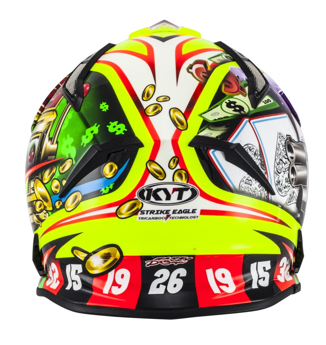 Kask Motocyklowy KYT STRIKE EAGLE ROULETTE