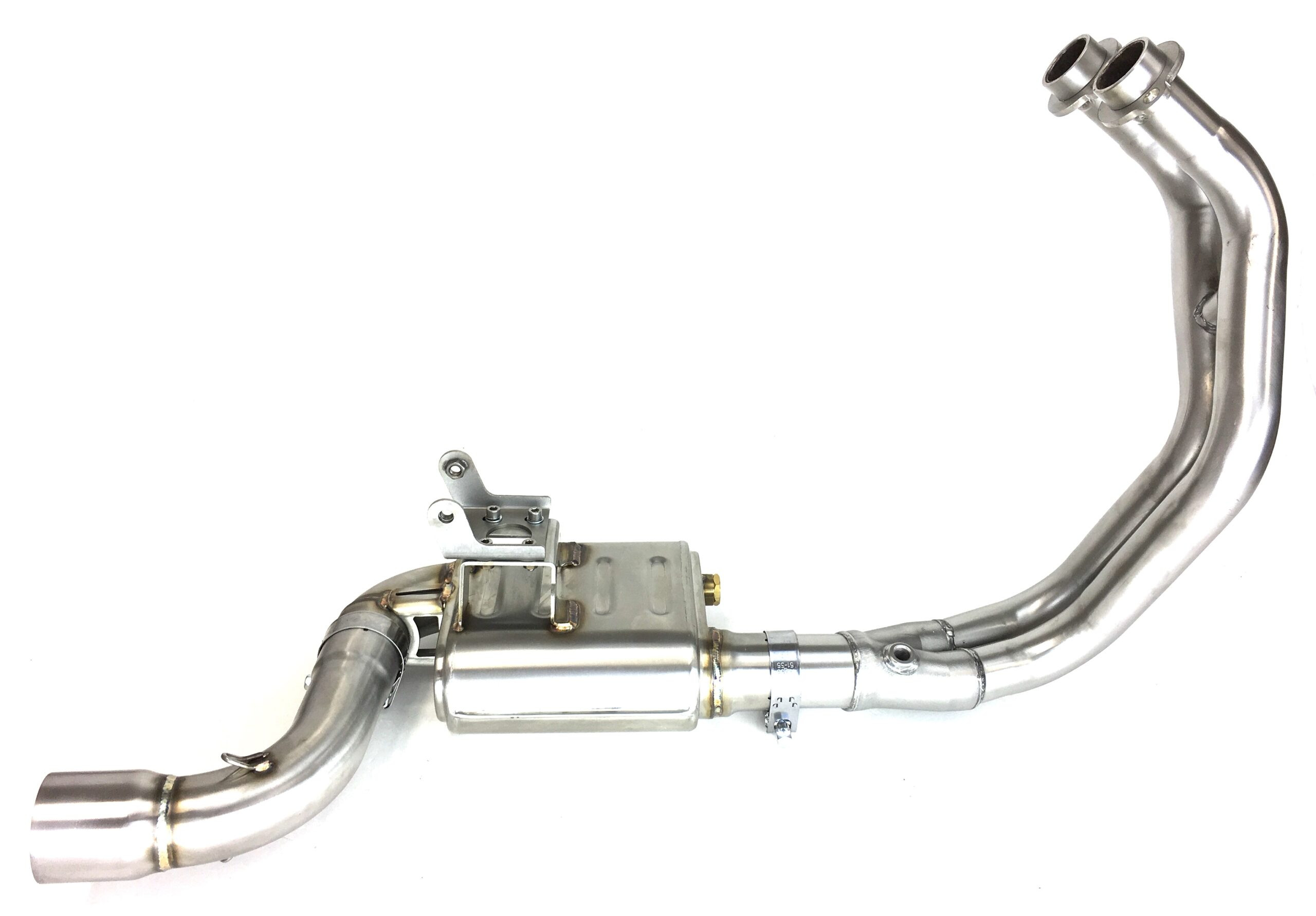 Tłumik IXRACE YAMAHA MT-07 14-20 (RM04 RM17 RM18) FULL SYSTEM WITH CAT. typ MK2B MK2 SERIES BLACK (Homologacja)