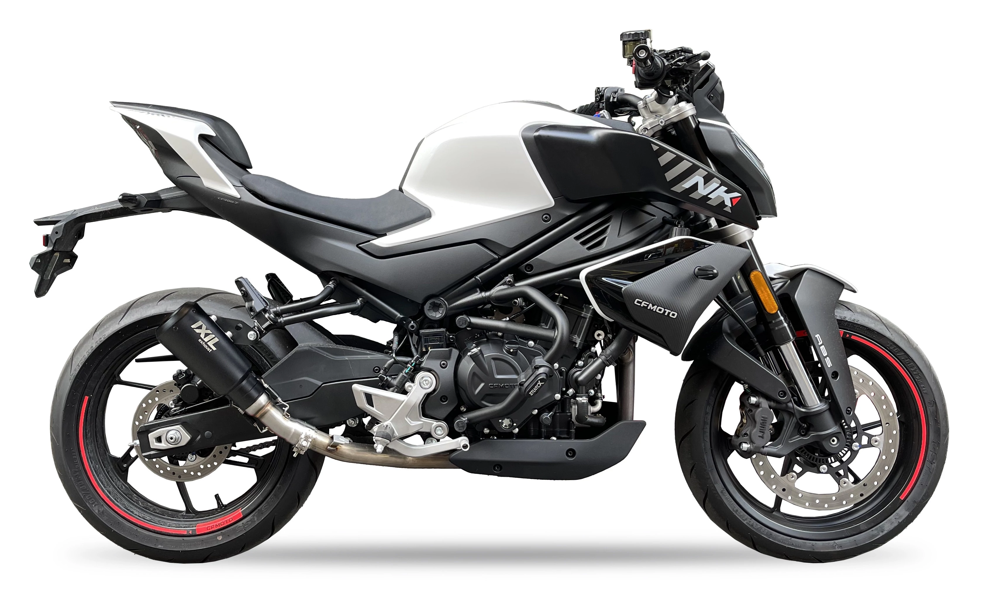 IXIL Tłumik CFMOTO 450 NK typ RB SLIP ON - RACE XTREM BLACK