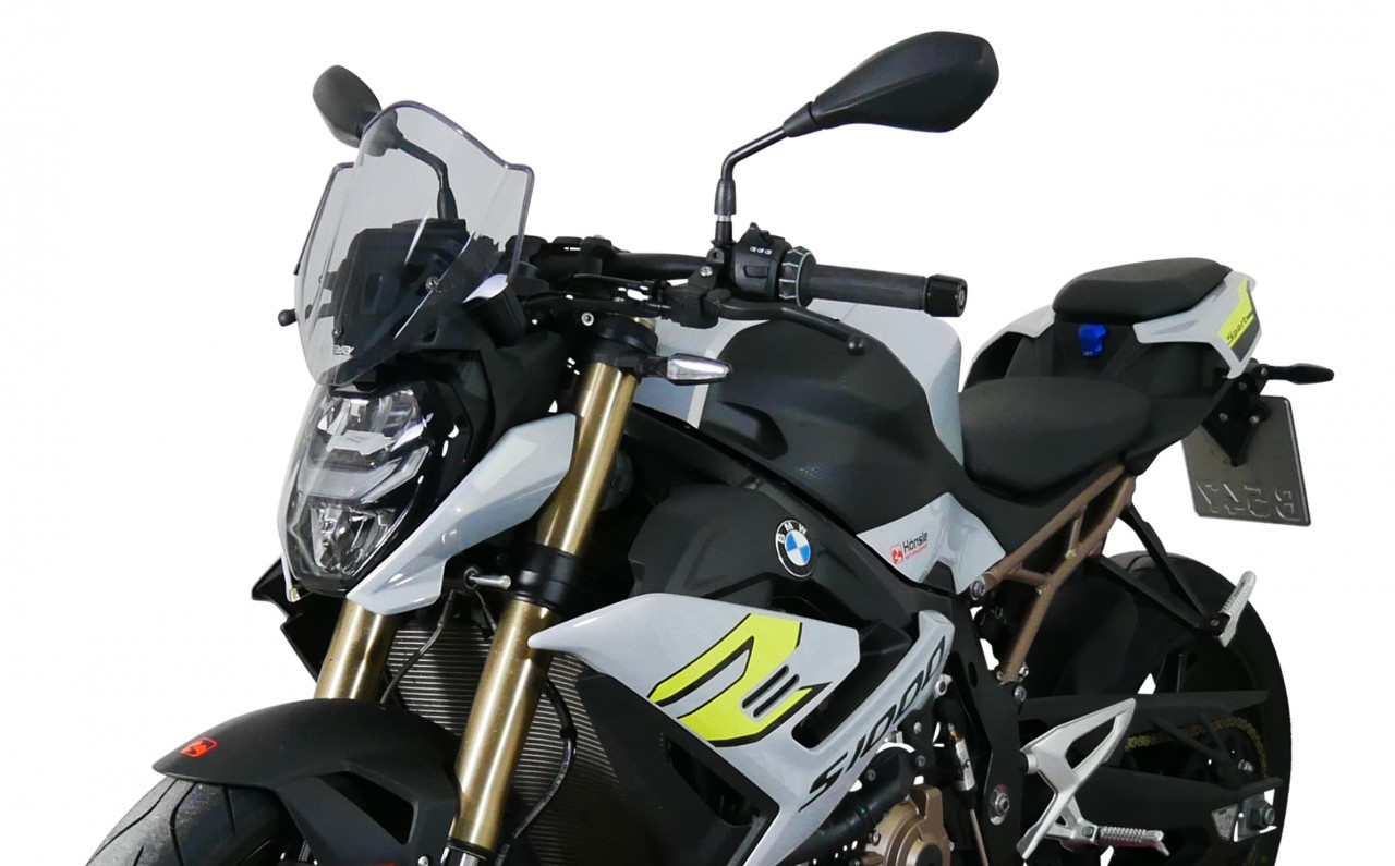 Szyba motocyklowa MRA BMW S 1000 R (HAL.WINDSH. SPORT 2021-, forma SPM, przyciemniana