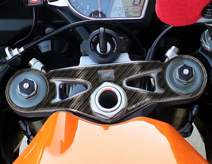 ONEDESIGN Naklejka na półkę kierownicy CBR 1000RR 2008-2016