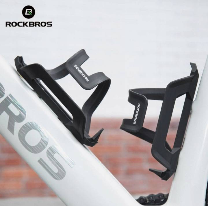 Koszyk uchwyt na bidon do roweru, boczny TPU Rockbros 310047001czarny