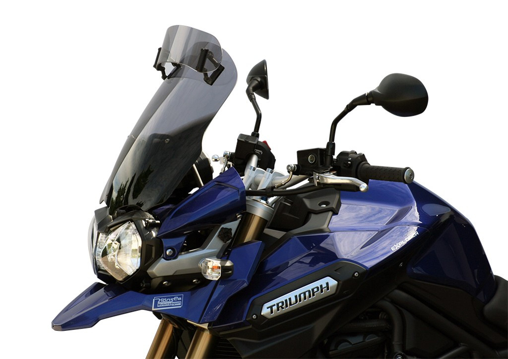 Szyba motocyklowa MRA TRIUMPH TIGER 1200 EXPLORER V13VG 2012-2015, forma VT, przyciemniana
