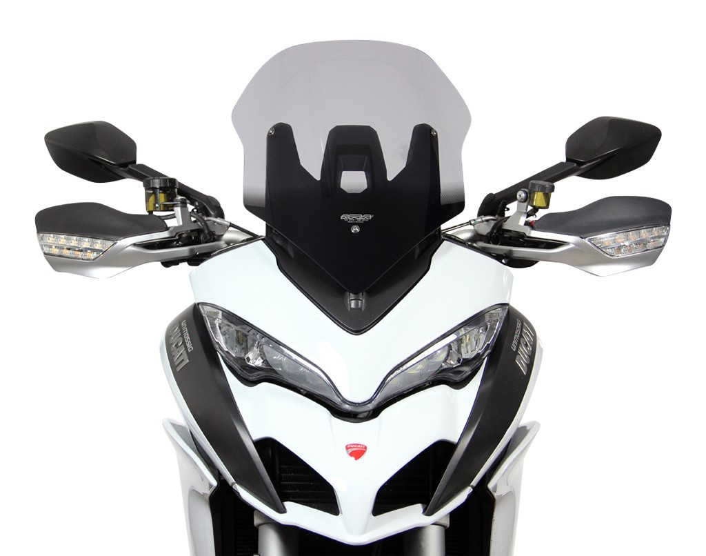 Szyba motocyklowa MRA DUCATI MULTISTRADA 1260 /S /PIKES PEAK AA 2018-2020, forma T, czarna