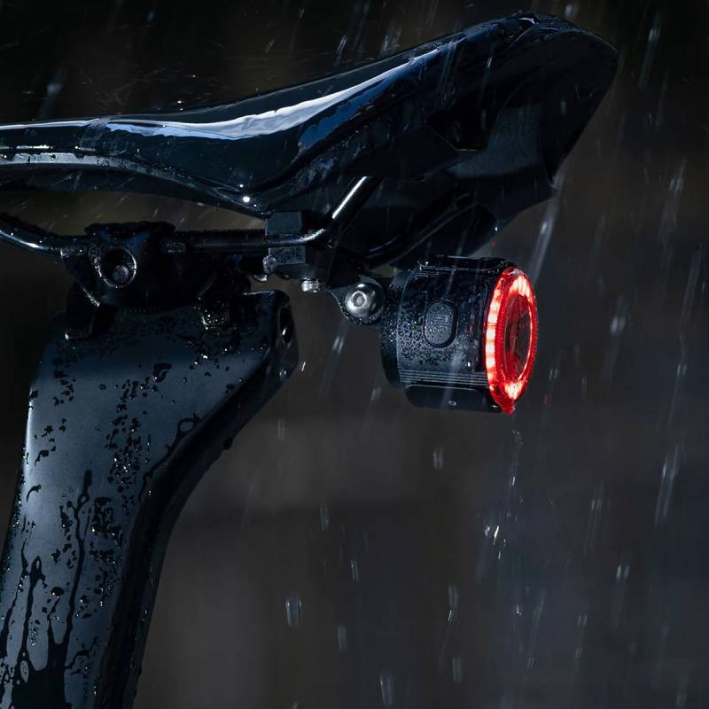 Inteligentne tylne światło rowerowe wodoodporne bicycle light ROCKBROS 2420002001