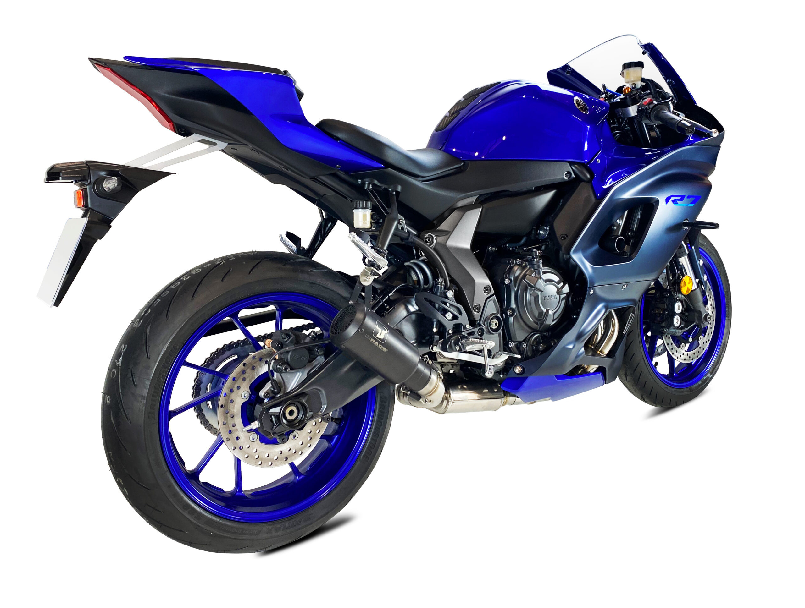 Tłumik IXRACE YAMAHA YZF 700 R7 21-24 (RM39 RM40) typ MK2B MK2 SERIES BLACK (Homologacja)