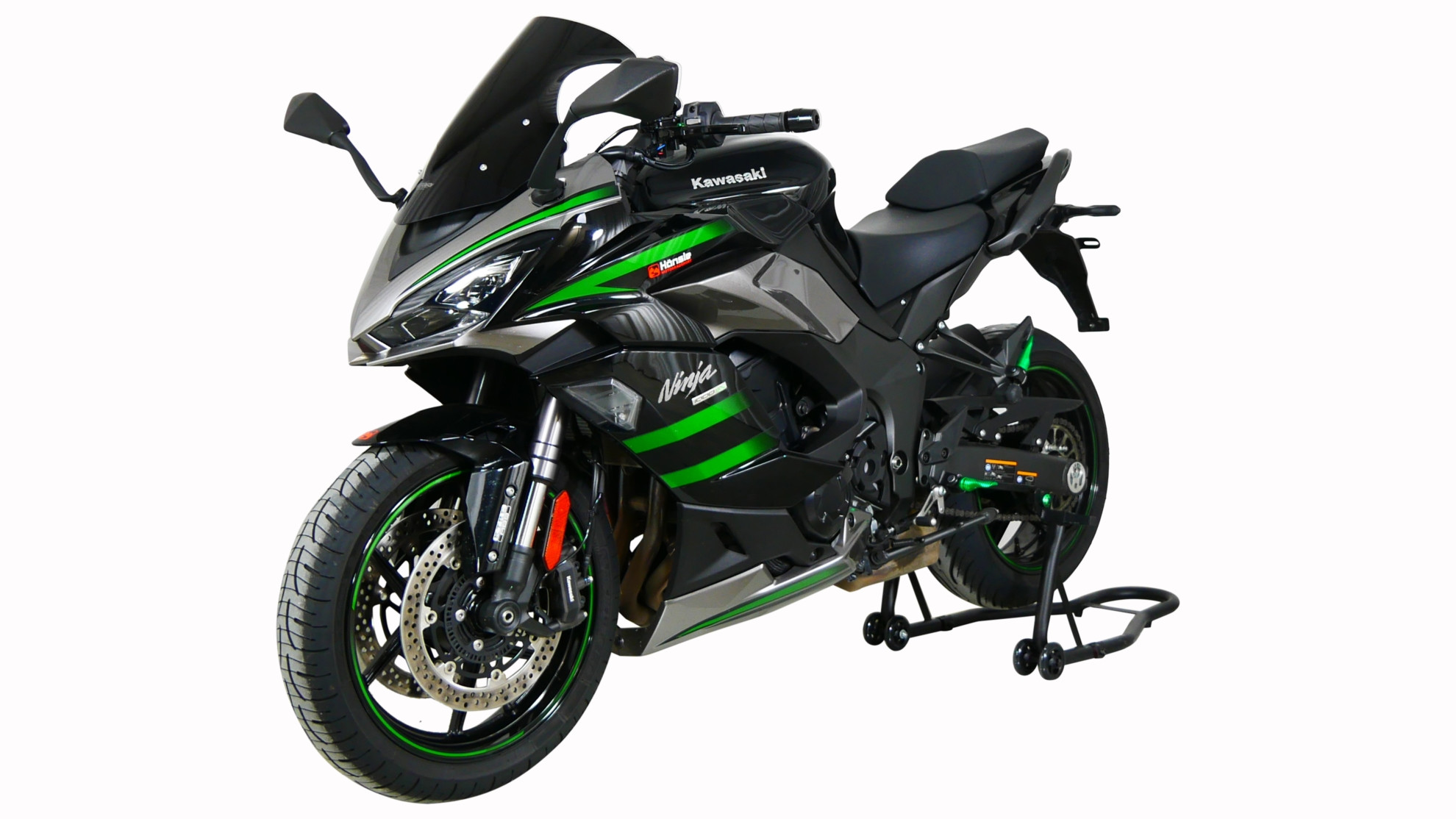 Szyba motocyklowa MRA KAWASAKI NINJA 1000 SX 2020-, forma R, czarna
