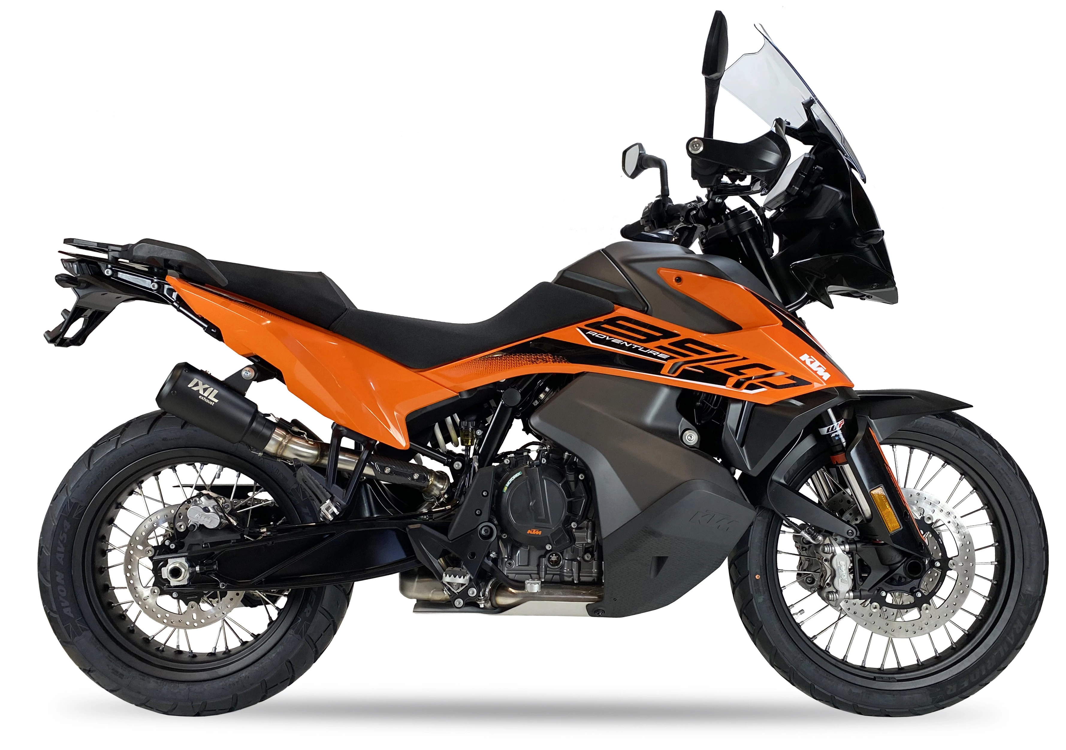 IXIL Tłumik KTM 890 SM T 23-25 (KTM R2 ADVENTURE) typ RB SLIP ON - RACE XTREM BLACK (Homologacja)