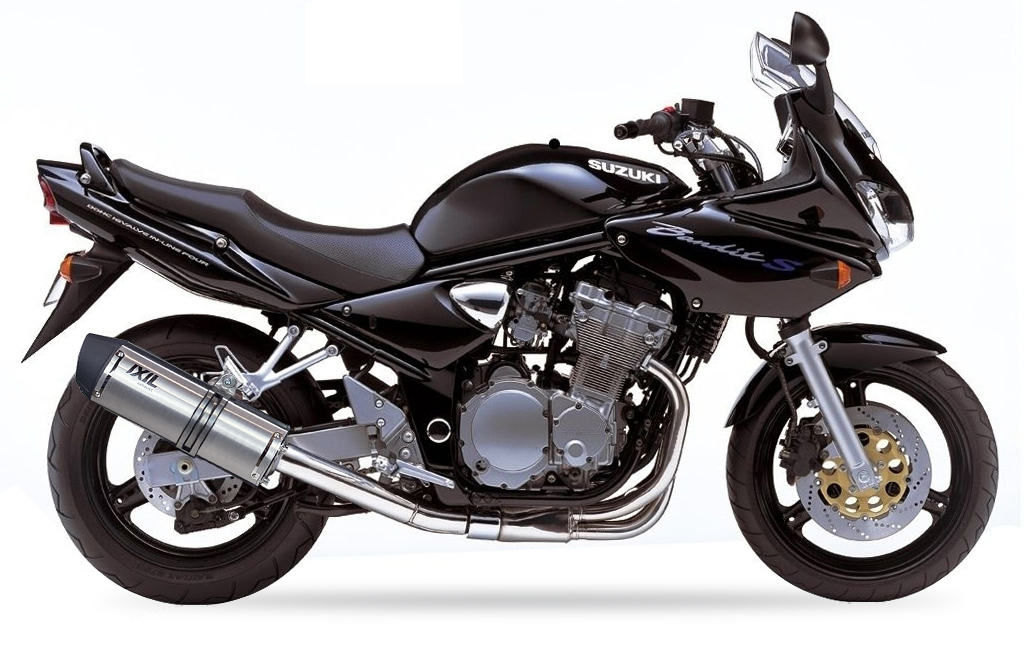 Tłumik IXIL SUZUKI GSF 1200 N BANDIT 00-05 (WVA9) typ SOVE (waga: 3000g, długość: 423 mm., materiał: Inox AISI304, kolor: Black