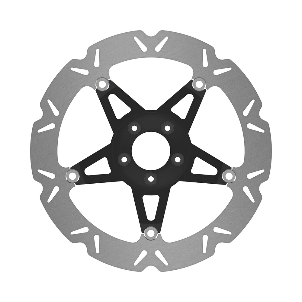 Tarcza hamulcowa motocyklowa przednia pływająca 355mm/14" Oversize Vee Rotor z czarnym środekiem - 5mm