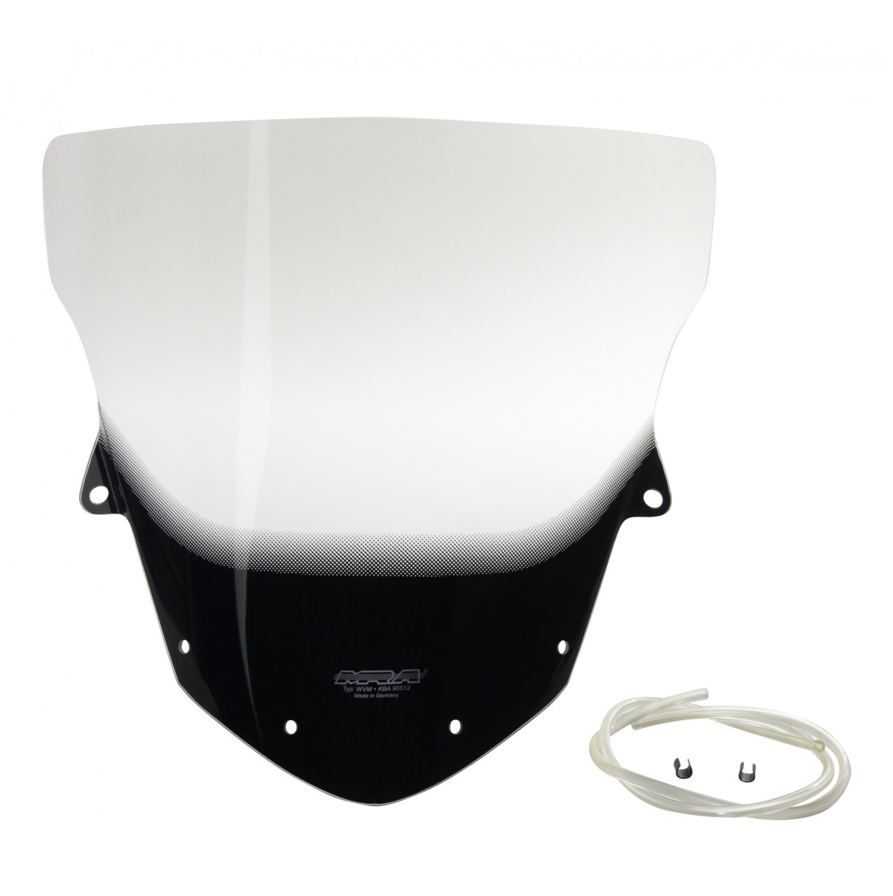 Szyba motocyklowa MRA KAWASAKI NINJA ZX 6 R 2019-2023, forma O, bezbarwna
