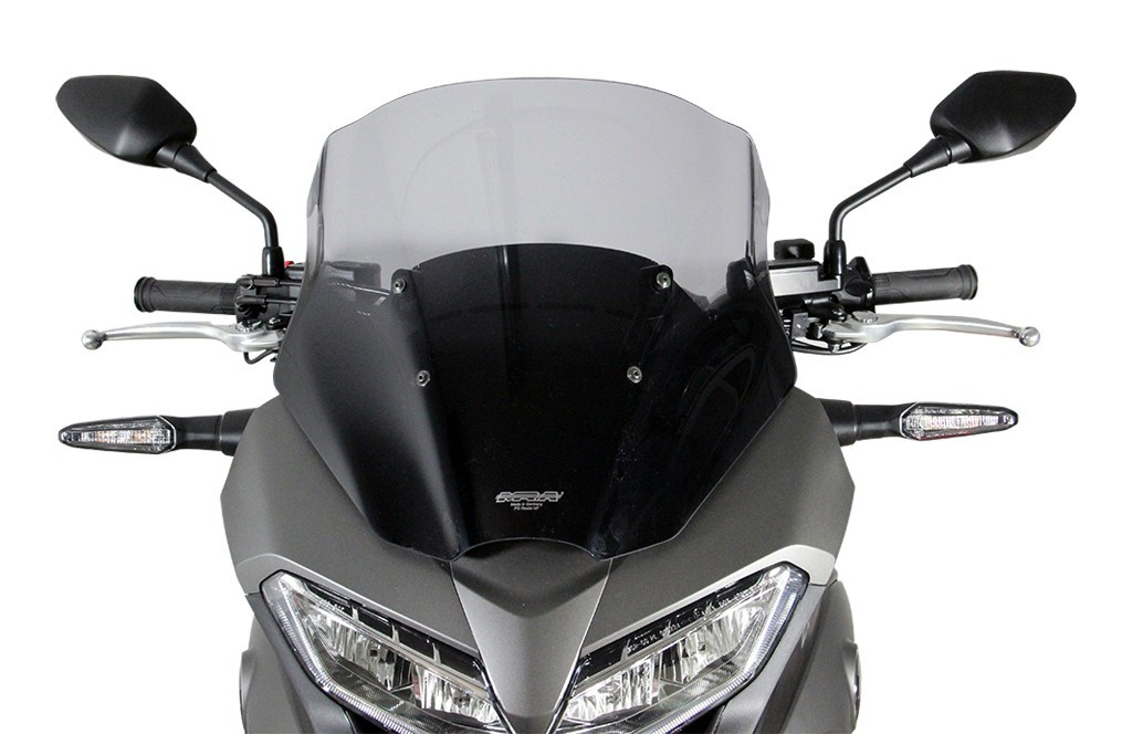 Szyba motocyklowa MRA HONDA VFR 800 X (CROSSRUNNER) RC80 2015-2016, forma T, przyciemniana