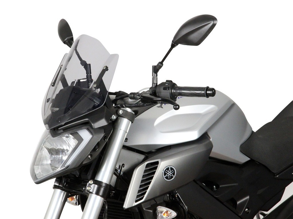 Szyba motocyklowa MRA YAMAHA MT-125 RE 11 2015-2019, forma NRM, przyciemniana