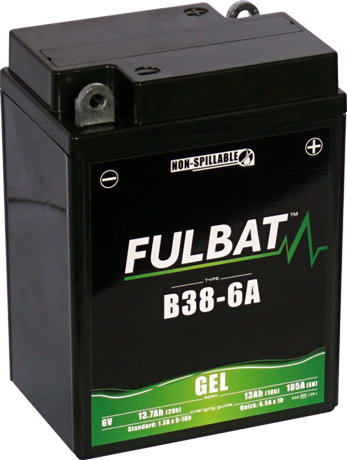Akumulator FULBAT FUL GEL - B38-6A (Żelowy, bezobsługowy)
