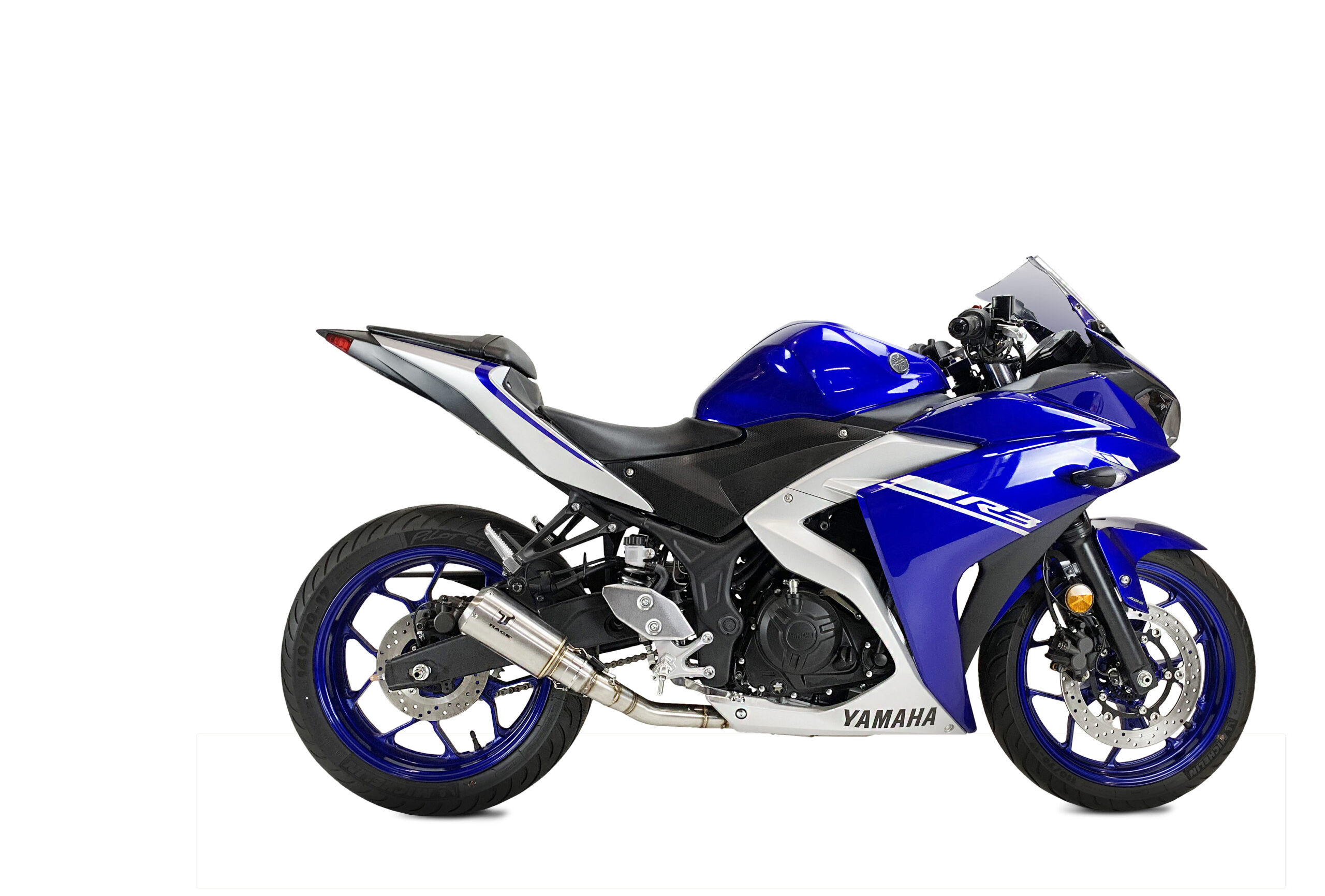 Tłumik IXRACE YAMAHA MT-03 15-21 (RH07 RH12) FULL SYSTEM typ MK2 MK2 SERIES INOX