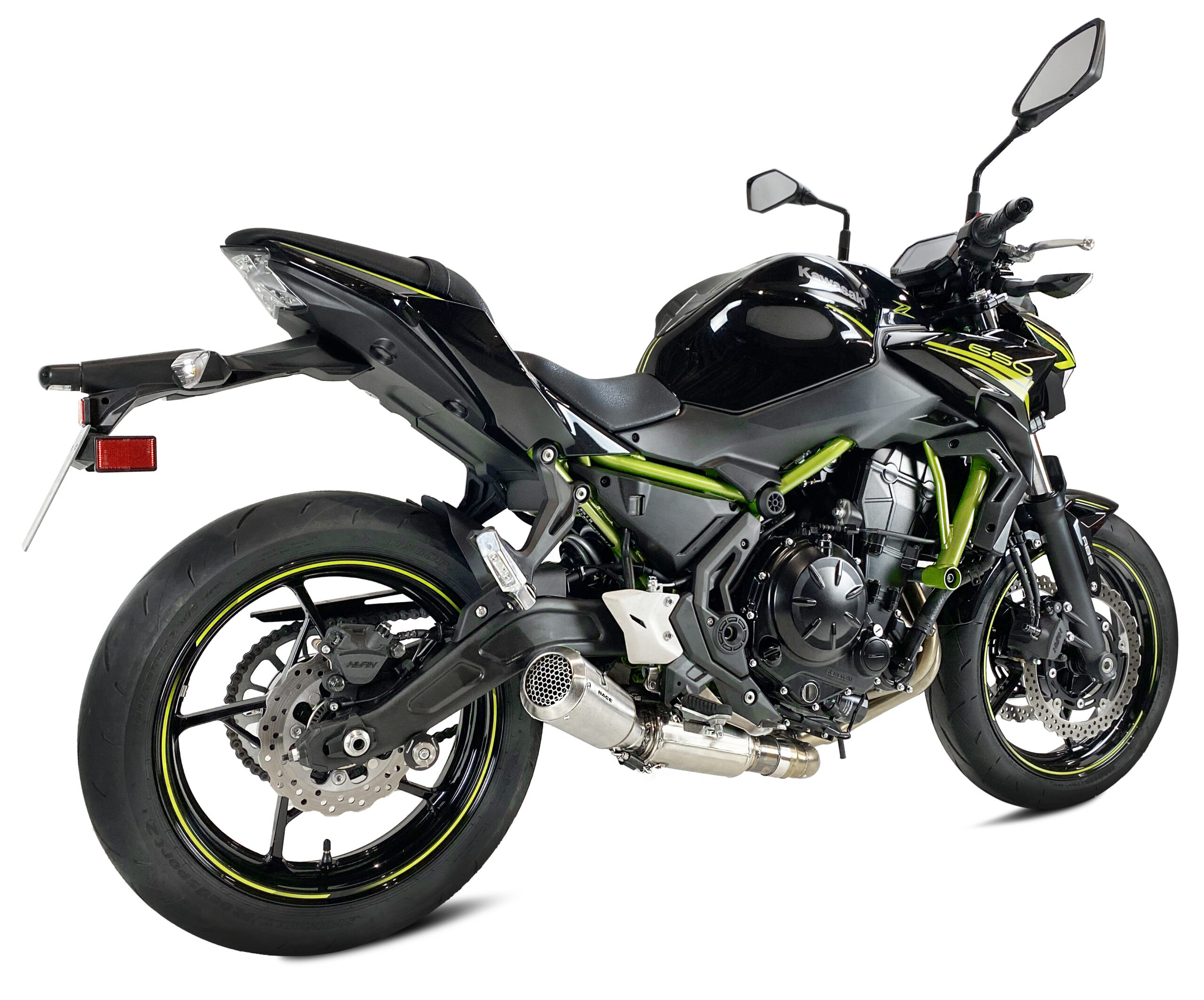 Tłumik IXRACE KAWASAKI NINJA 650 2020 (EX650M, EX650MA2) FULL SYSTEM typ MK2 MK2 SERIES INOX (Homologacja)