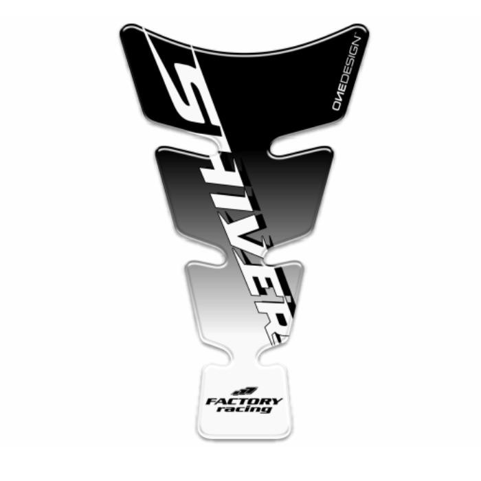 ONEDESIGN Tankpad Spirit shape logo Shiver czarny/transparentny