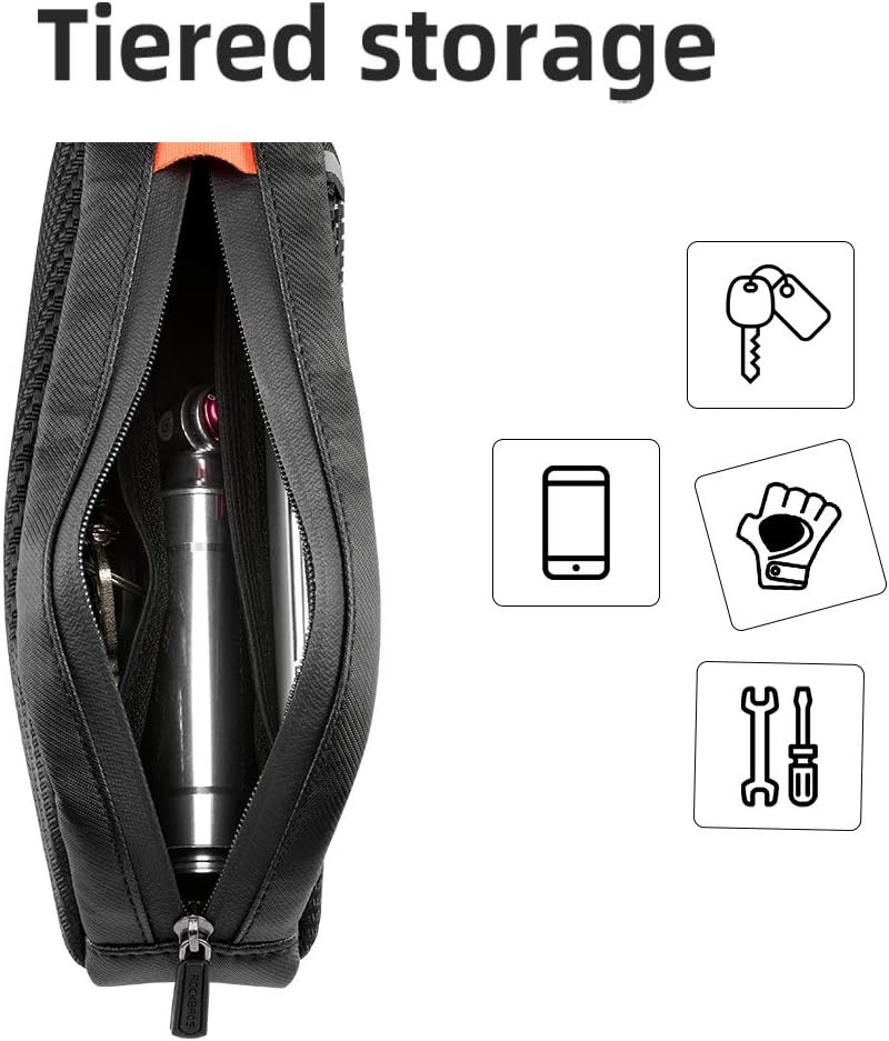Sakwa, torba rowerowa na ramę ROCKBROS 039BK
