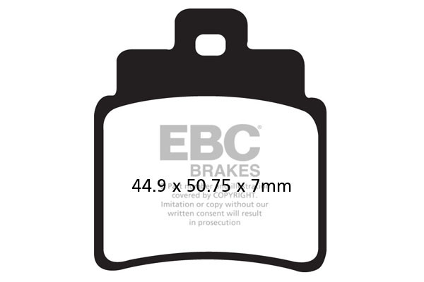 EBC Brakes Klocki hamulcowe EBC FA355/4R (kpl. na 1 tarcze)