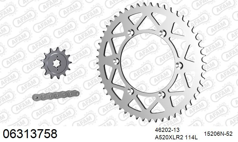 Zestaw napędowy AFAM do HUSQVARNA WR 125