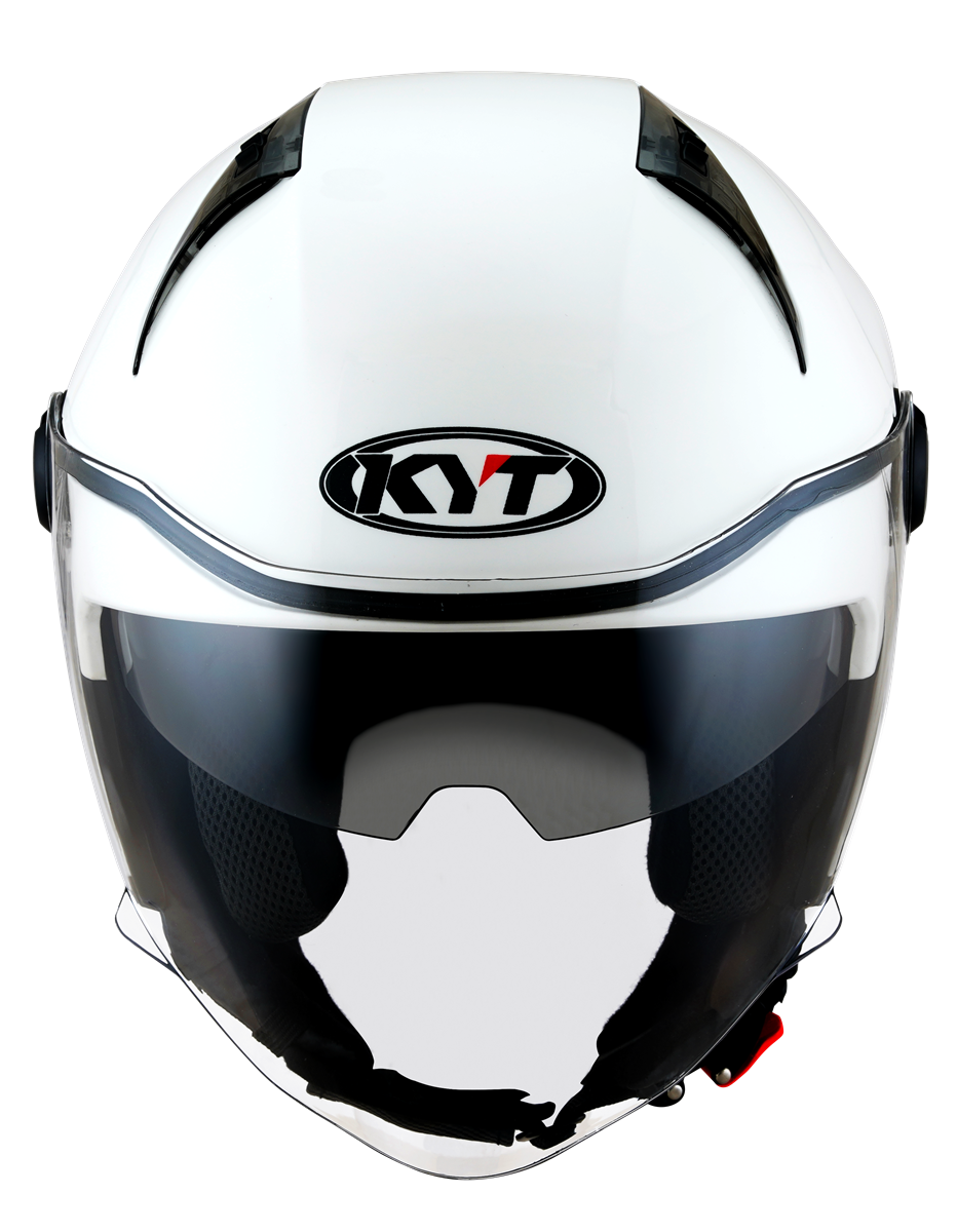 Kask Motocyklowy KYT D-CITY połysk biały ECE/ONU 22-06