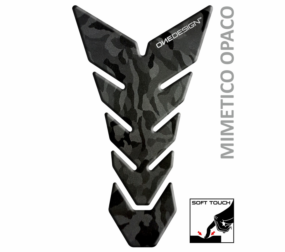 [OUTLET] ONEDESIGN Tankpad "Soft Touch" czarny edition camouflage czarny