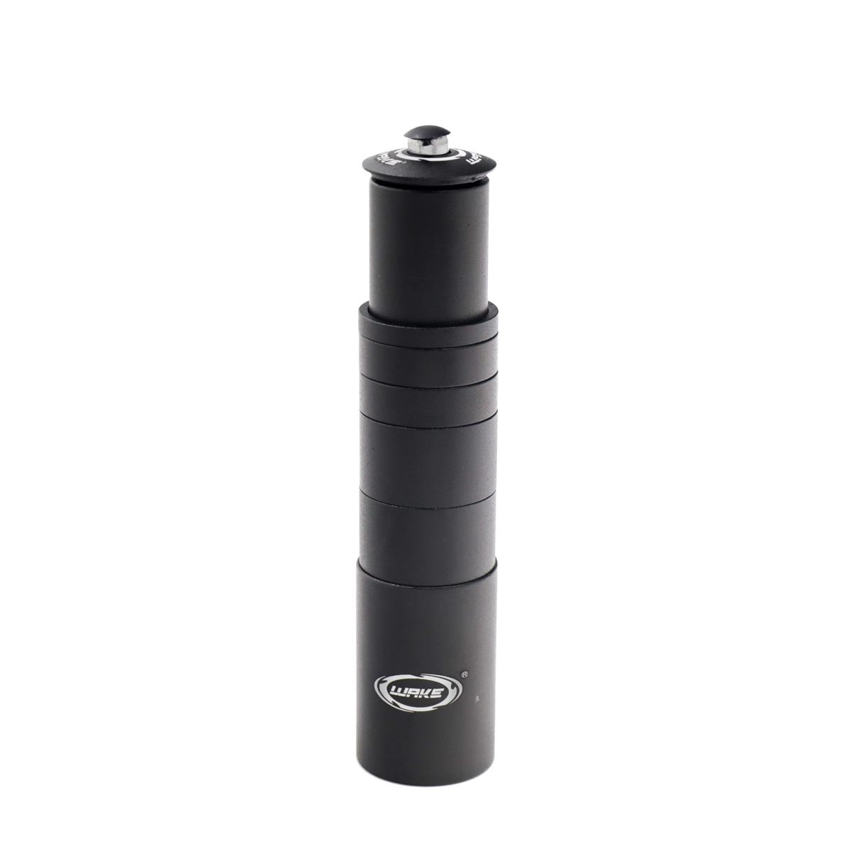 Adapter do podwyższenia kierownicy rowerowej, przedłużka rury sterowej czarny 150 mm WAKE