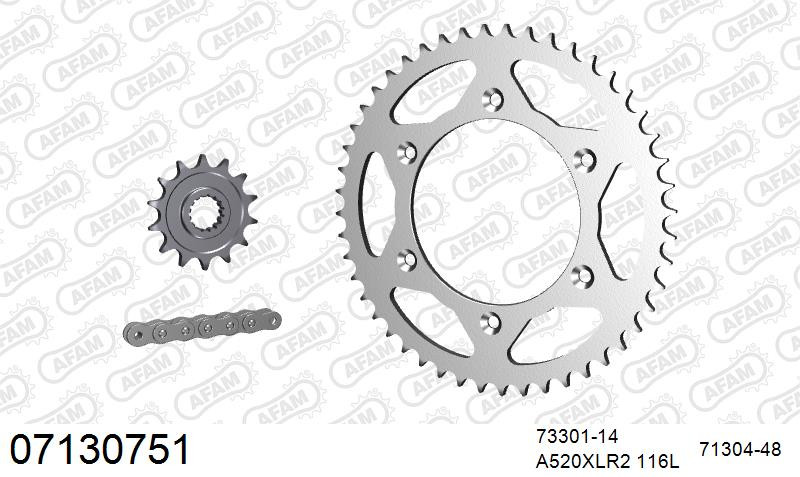 Zestaw napędowy AFAM do KTM E-GS 300, EGS 300, GS 300