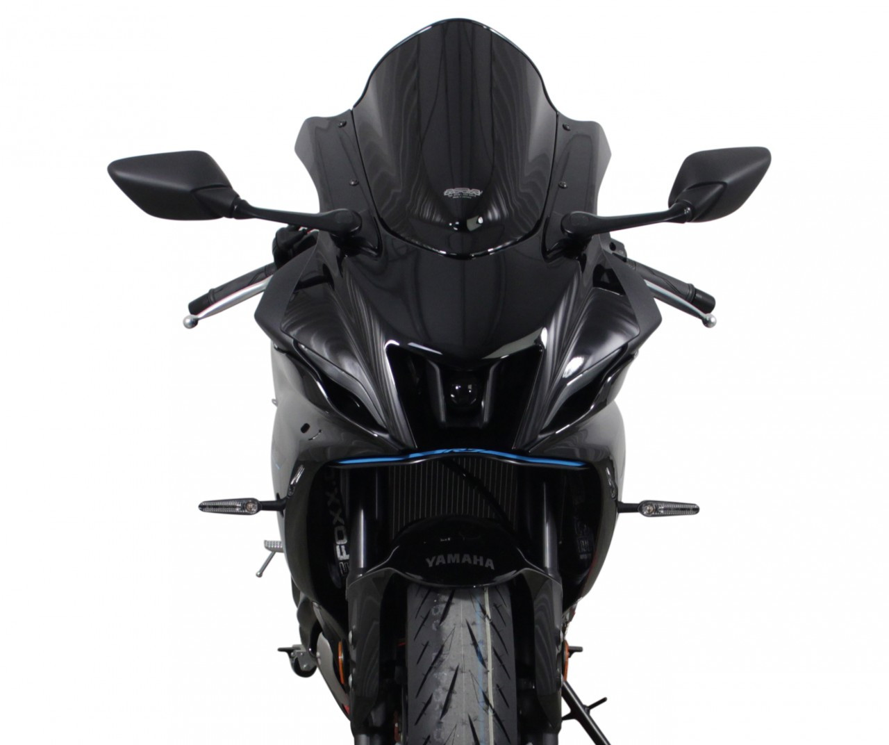 Szyba motocyklowa MRA YAMAHA YZF R7 2021-, forma R, czarna