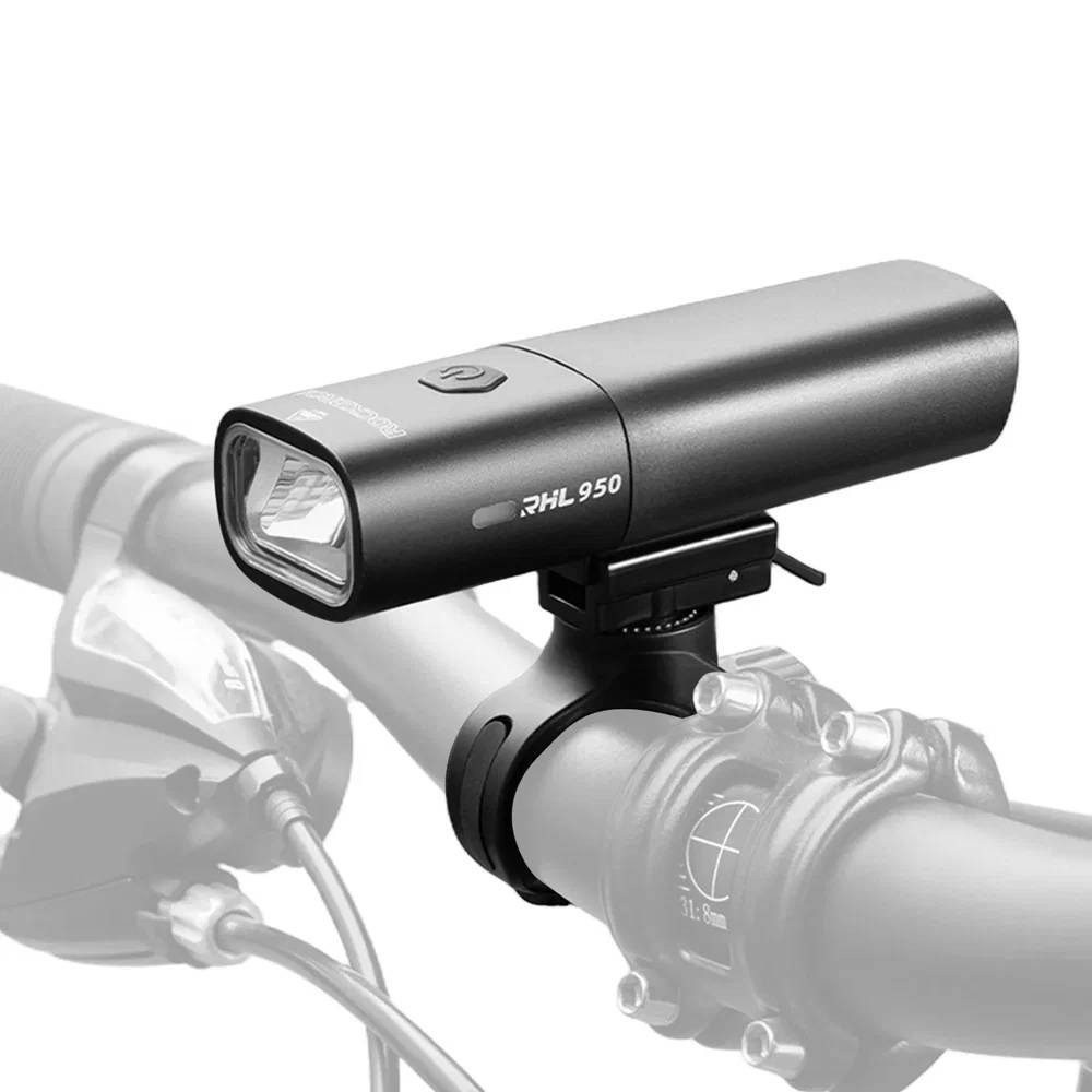Lampka rowerowa przednia, na wymienną baterię, USB-C 950lm - RHL950 ROCKBROS